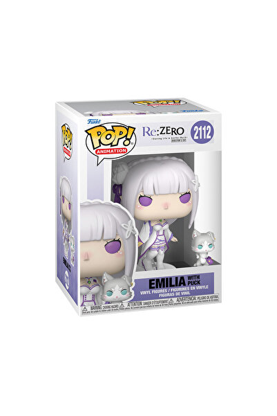 Noname Колекционерска фигурка Funko POP™ Animation Re’Zero – Емилия с шайба 2112