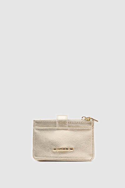 Shule Bags Cleo Zippered Women's Wallet Gold