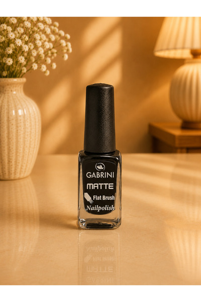 Silver Seasons Gabrini Matte Flat Brush Oje – 10 Renk Seçenekli Mat Oje