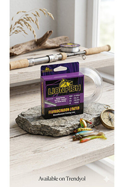 OLTA Lionfish Görünmez Karbon Kaplama Monofilament Misinası 0.60 mm