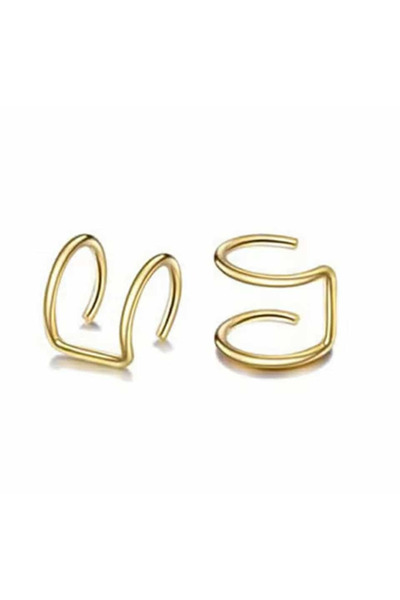 AMALFİ Αξεσουάρ για σκουλαρίκια piercing, Ψεύτικο σκουλαρίκι piercing από ατσάλι