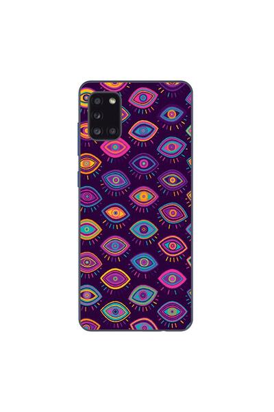 OEM Husa compatibila cu Samsung Galaxy A31 Silicon Gel Tpu Model Tribal Eyes