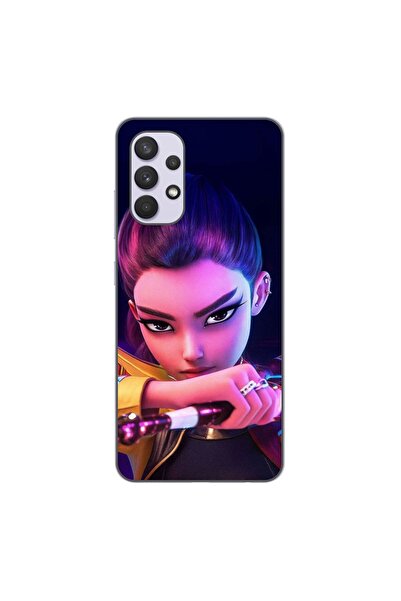 OEM Husa compatibila cu Samsung Galaxy A32 4G Silicon Gel Tpu Model KPop Demo...