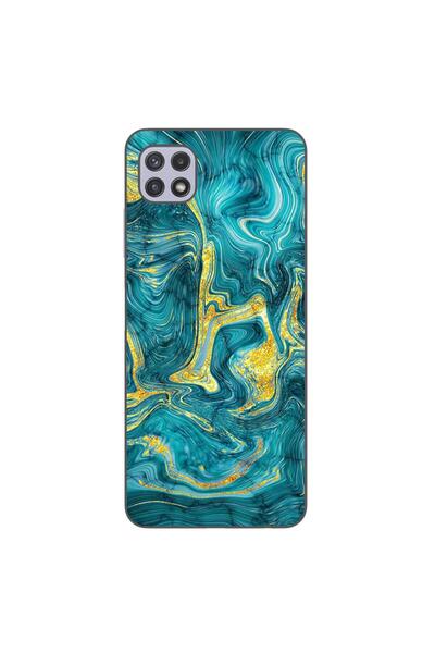 OEM Husa compatibila cu Samsung Galaxy A22 5G Silicon Gel Tpu Model Abstract ...