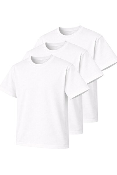 pandy Pachet de 3 tricouri oversize din jerseu simplu