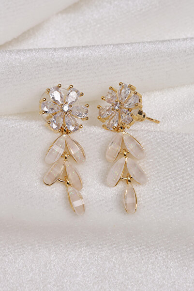 Süspüs Accessories Roselle Gold Earrings