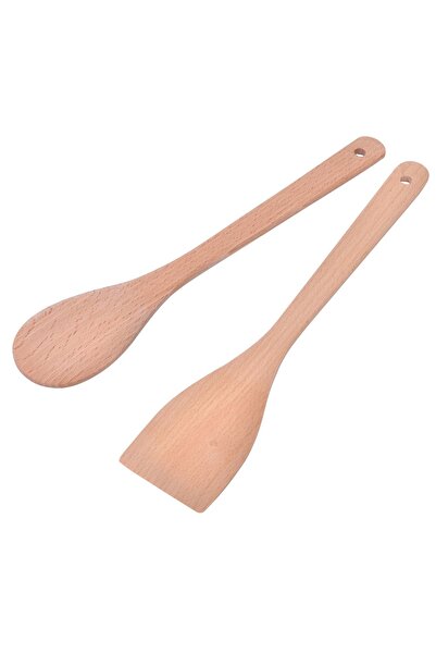Z Store Set de lingură și spatulă din lemn - 30 cm