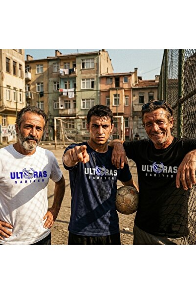 SARI ULTRAS SARIYER BİSİKLET YAKA TİŞÖRT