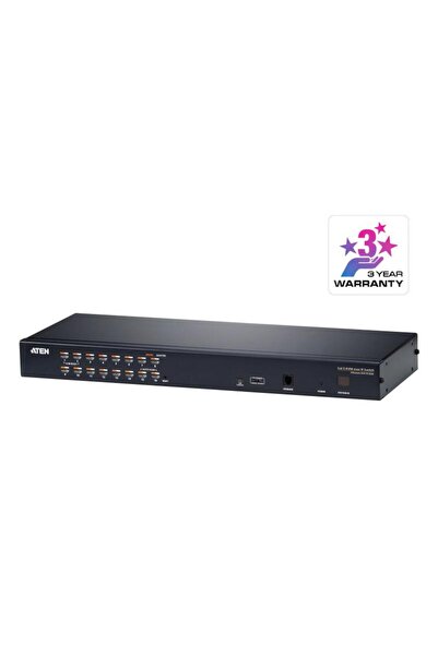 Aten KH1516AI-AX-G Comutator KVM USB/PS2 VGA cu 16 porturi