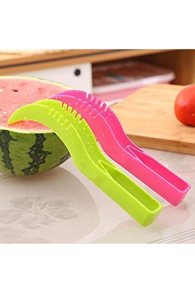OEM Set de 3 cuțite pentru pepene verde, din plastic, 22 x 2 cm