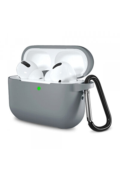 Techsuit Silicone Case for Apple AirPods Pro Series, Gray