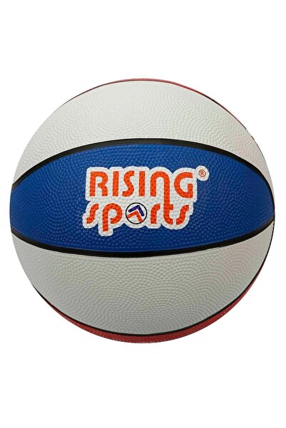 Rising Sports Size 5 Basketball Ball 12 Panels Rubber Coated Machine Stitched...