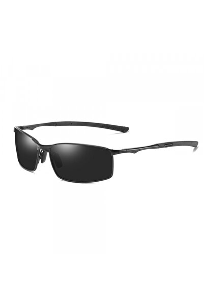 Techsuit Men's Sunglasses 559, Polarized, UV Protection, Black