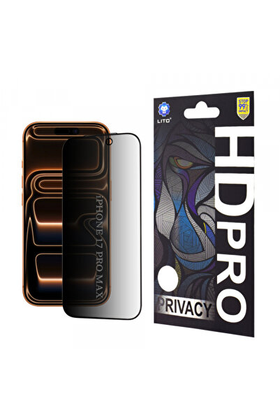 Lito Προστατευτικό Οθόνης Ιδιωτικότητας HD Pro για Apple iPhone 17 Pro Max, Σ...