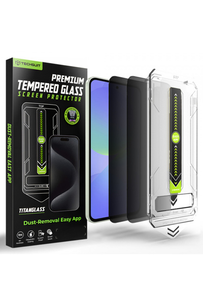 Techsuit Προστατευτικό Οθόνης Privacy TitanGlass CrystalHD για Samsung Galaxy...