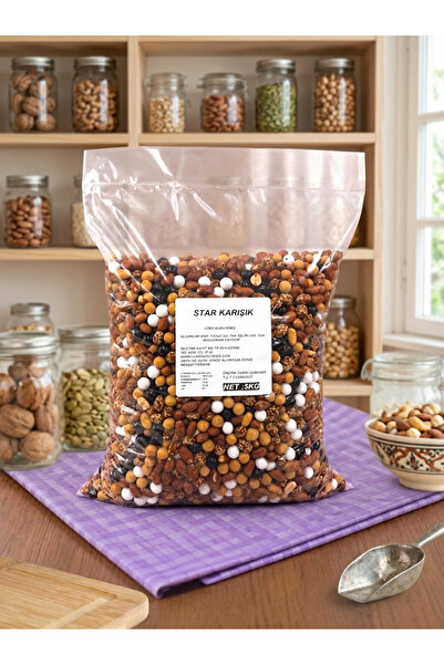 lüks kuruyemiş Düğün Star Karışık Kuruyemiş Paketi 5 Kg – Yer Fıstığı, Çıtır ...