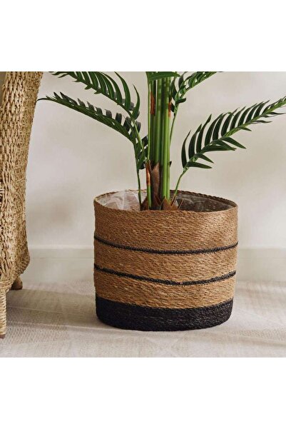 PAN HOME Debora Sea Grass Planter 35x29x29cm - Natural