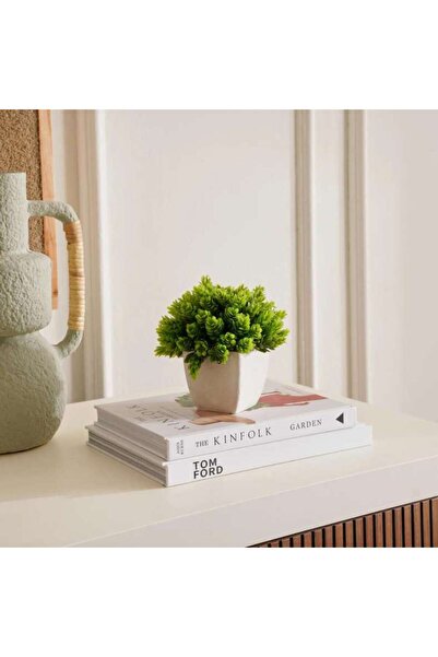 PAN HOME Artificial Plant With Pot H17cm -Green