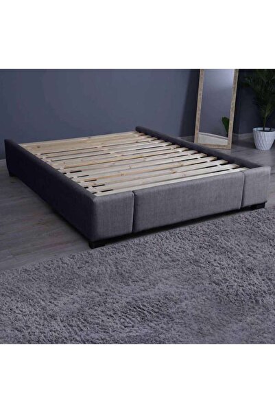 PAN HOME قاعدة أوليمبيا شانيل رمادية 160x200 سم