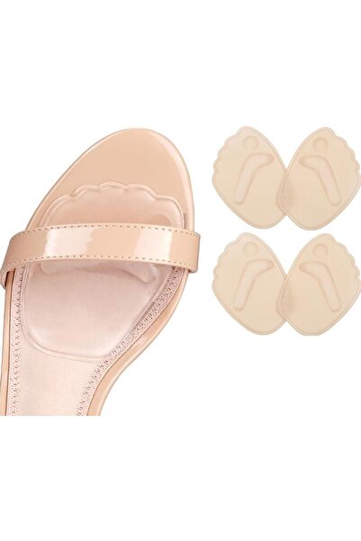 Arabest 4 PCS Gel Insoles for High Heels, Silicone Gel, Elastane Fibers, Shoc...