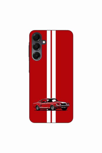 OEM Θήκη συμβατή με Samsung Galaxy A16 Σιλικόνης Gel TPU Μοντέλο Κόκκινο Μούσ...