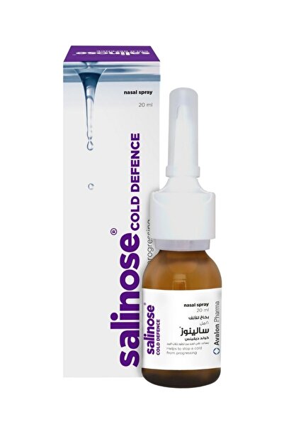 AVALON PHARMA Salinose Cold Defence Microgel Nasal Spray 20 ml | سالينوز كولد...