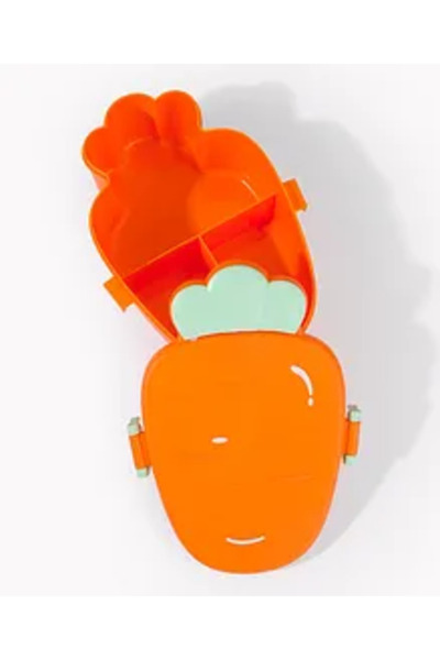 Bonfino Carrot Design Lunch Box, Compact Size Design, Vibrant Colors, Durable...