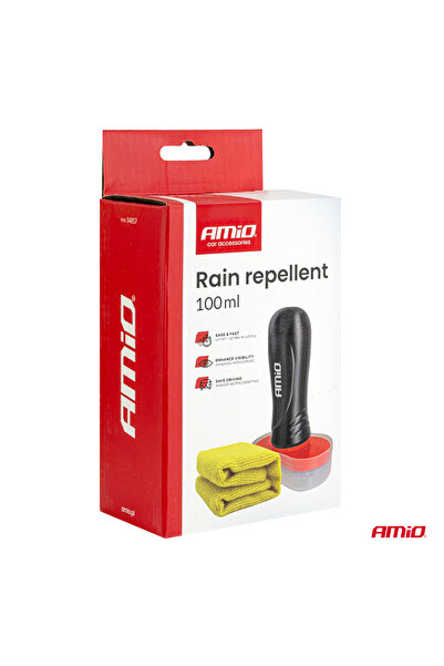 AMIO Tratament hidrofob pentru parbriz, geamuri, Amio, 100ml, cu laveta inclusa in pachet