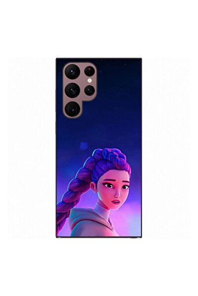 OEM Husa compatibila cu Samsung Galaxy S22 Ultra Silicon Gel Tpu Model KPop D...