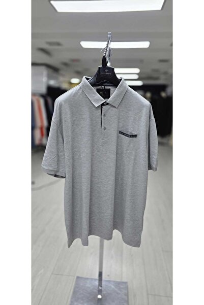 Tony Montana PI-3458 Büyük Beden Polo Yaka T-Shirt