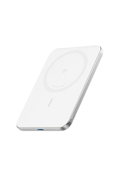 Anker Nano MagSafe Baterie Externă Wireless 5000mAh Ultra-Subțire 15W Alb