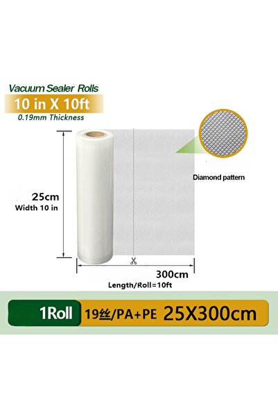 GALORWAY Set 2 role pungi vidat 25x300 cm, PAPE, reutilizabile, lavabile, com...