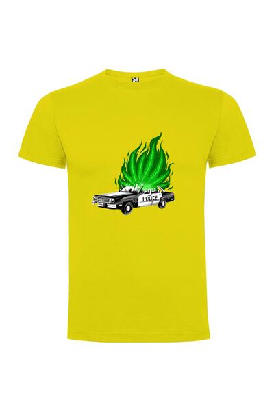 iLovePrints Weed Cop Chase (or Cannabis Pursuit) Tshirt