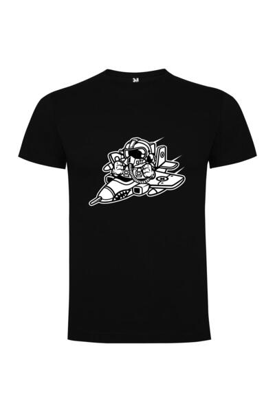 iLovePrints Retro Skater Pilot Art Tshirt