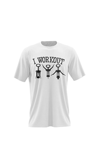 iLovePrints Μπλούζα Funny Workout