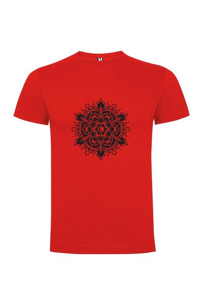 iLovePrints Intricate Mandala Florals Tshirt