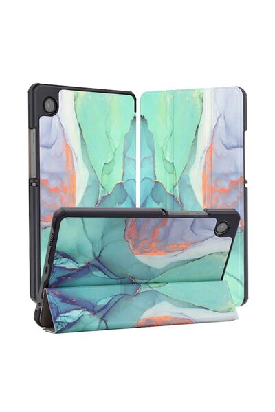 Techsuit FoldPro - Samsung Galaxy Tab A11 / A9 - Green Time