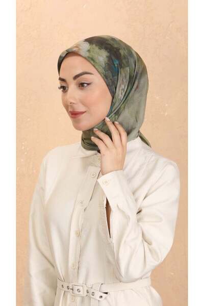locella Soft Pamuk Eşarp Yeşil