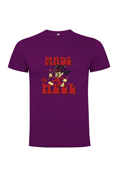 iLovePrints Lava Satan Illustration Tshirt