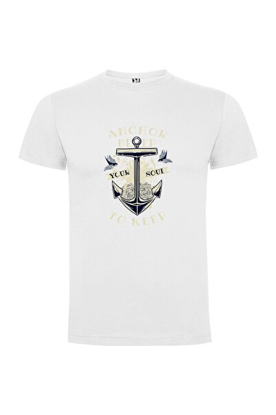 iLovePrints Deep Sea Anchor Man Tshirt
