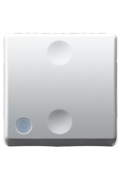 Gewiss Intrerupator modular cap scara GW20589, alb, 2 module, 1 buc