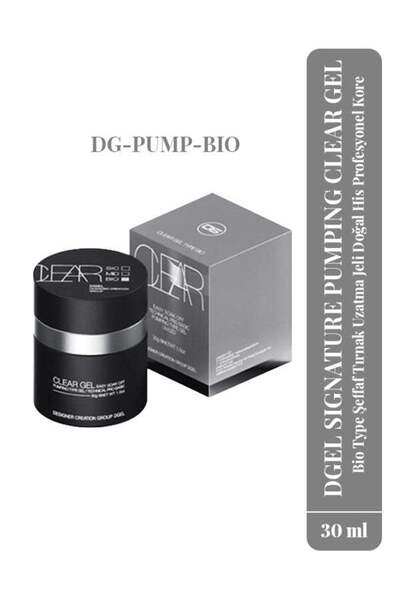 DGel Pumping Clear Gel BIO Type Şeffaf Tırnak Uzatma Jeli