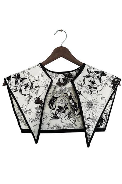 alinastore Special Patterned New Generation Shoulder Shawl, Collar
