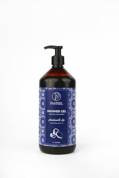 pasteel Argan Oil & Blue Tansy Shower Gel - Deeply Moisturizing & Skin Protec...