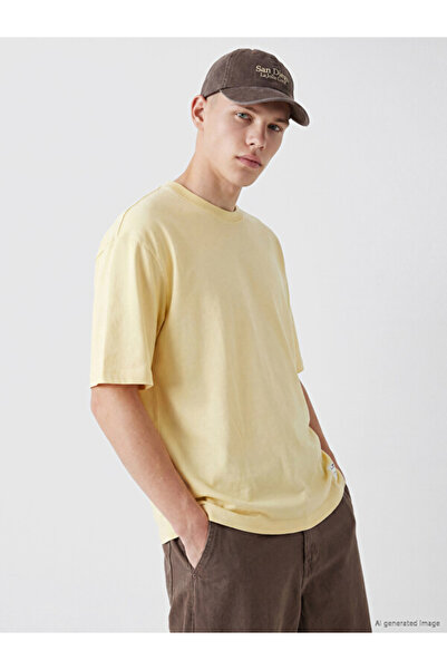 LC Waikiki I Standart Fit 100% Cotton Men's T-Shirt from Freezen Store