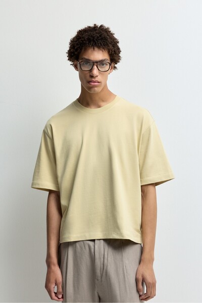 LEFTIES Basic crop t-shirt