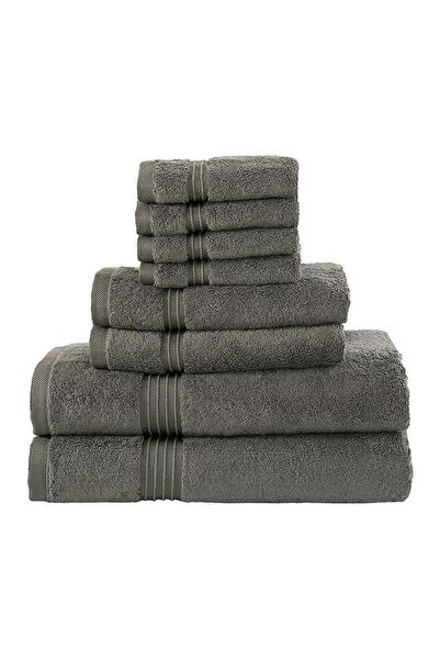 Bliss Casa 8-Piece Towel Set, 100% Combed Cotton 550 GSM, Quick Dry, Highly A...