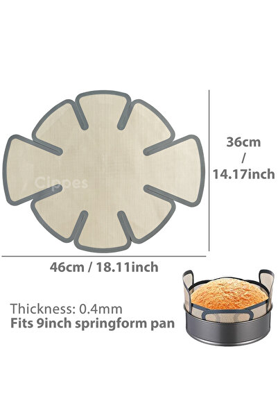 Choice4 2 Pieces C Silicone Bread Loaf Pan Liners, Reusable Nonstick Long Tab...