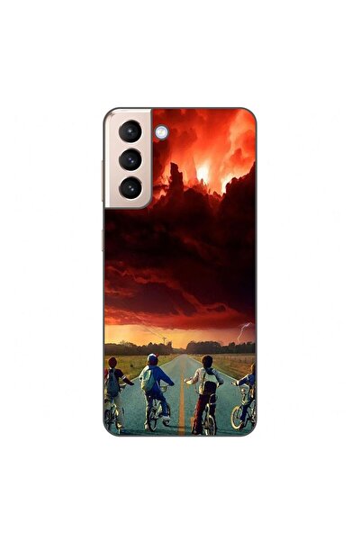 OEM Husa compatibila cu Samsung Galaxy S21+ Plus Silicon Gel Tpu Model Strang...