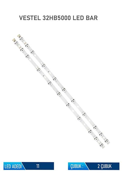 Vestel 32HB5000 2 Parça 32 inc Tv Led Bar